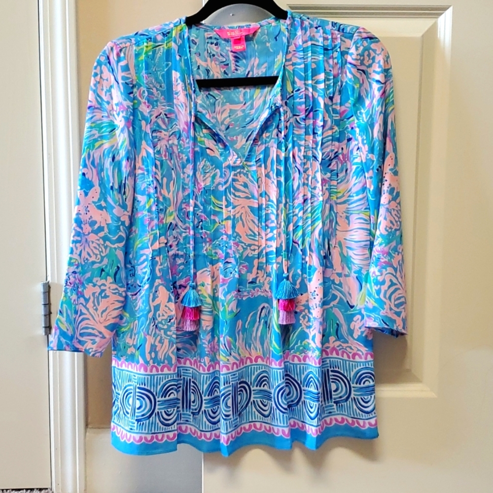 Lilly Pulitzer tunic top, size XXS